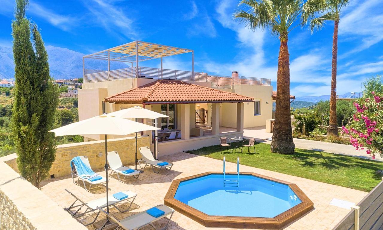Villa Di Palma Heated Pool Koufi Zewnętrze zdjęcie