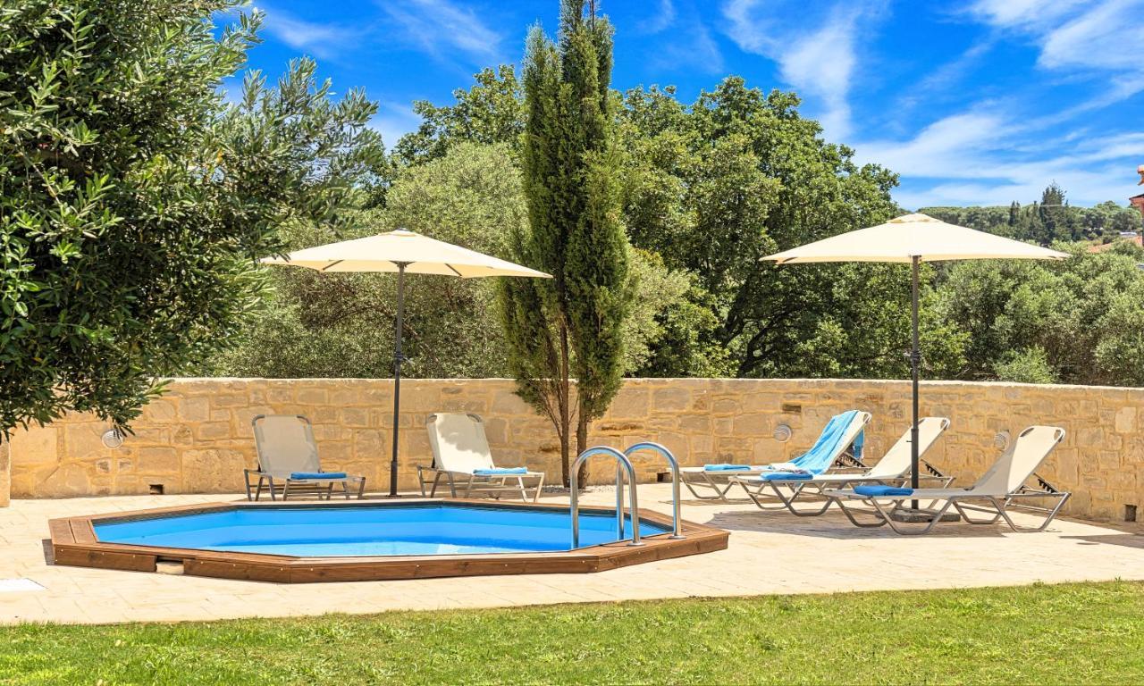 Villa Di Palma Heated Pool Koufi Zewnętrze zdjęcie